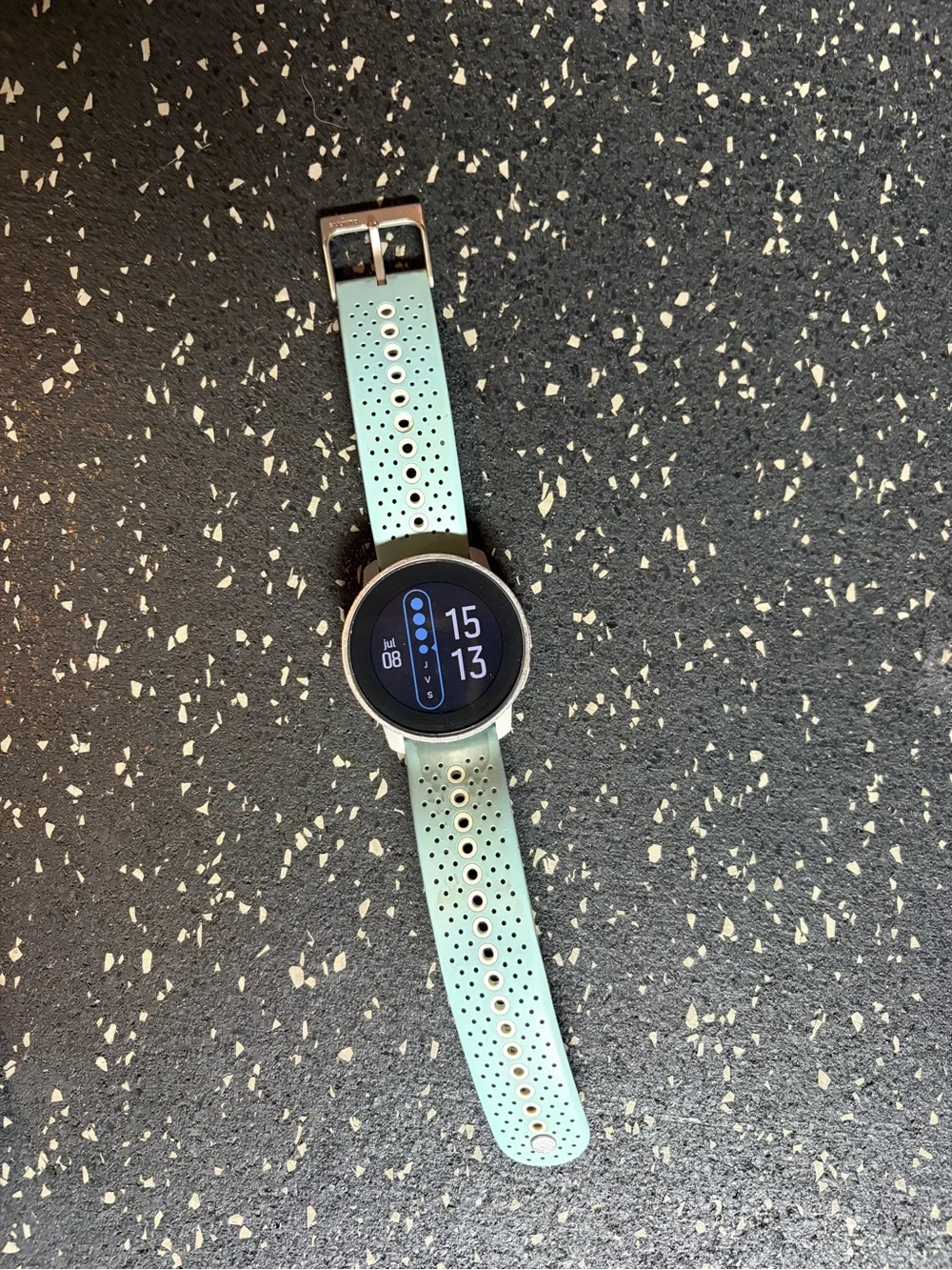 Suunto Mint Green Perforated Sport Smartwatch
